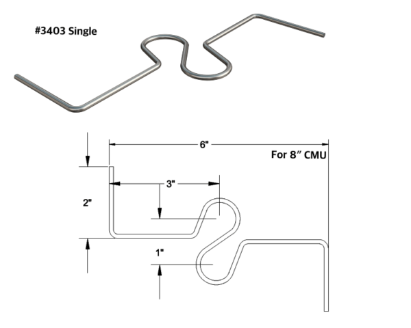 Rebar Positioner - Single loop figure 8 - Image 4